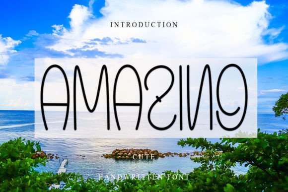 Amazing: A Handwritten Font That Feels Like Home