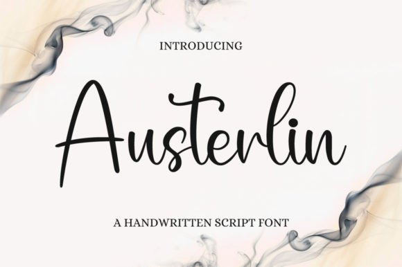 Austerlin: A Handwritten Font That Feels Like a Quiet Conversation