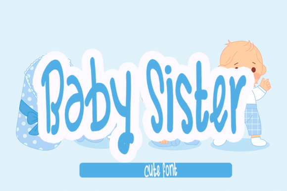 Baby Sister: A Playful Handwritten Font for Makers