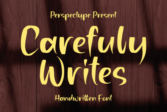Carefuly Writes: A Handwritten Font That Feels Like a Thoughtful Campaign Choice