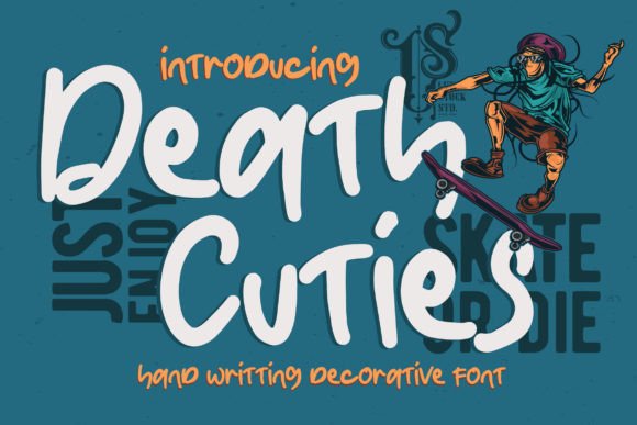Death Cuties: A Playful Handwritten Font That Elevates Real Small Business Branding