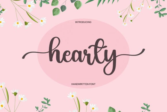 Hearty: A Handwritten Font That Feels Like a Thoughtful Signature