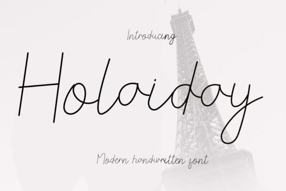 Holaiday: A Warm, Confident Script for Real Branding