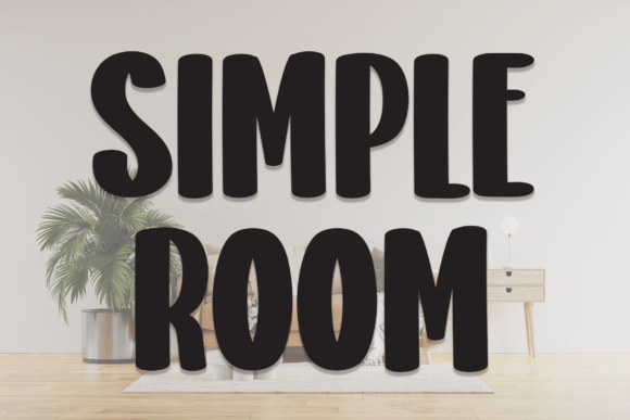 Simple Room: A Bold, Neat Handwritten Font That Works