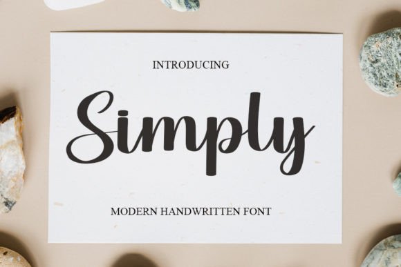 Simply: A Modern Handwritten Font for Polished Digital Brands