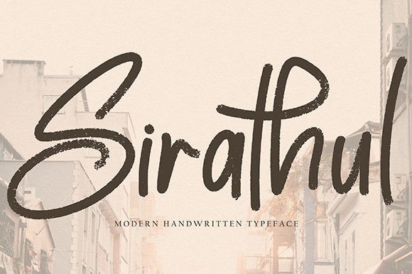 Sirathul: A Luxury Handwritten Font for Crafters & Sellers