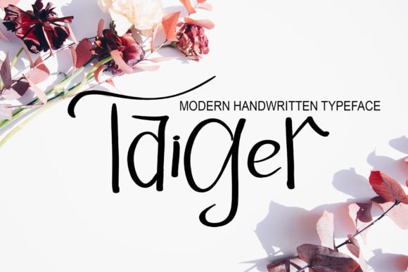 Taiger: A Handwritten Script Font That Feels Human in Fast-Scrolling Feeds
