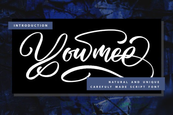 Yowmee: A Romantic Script Font That Elevates Small Business Branding